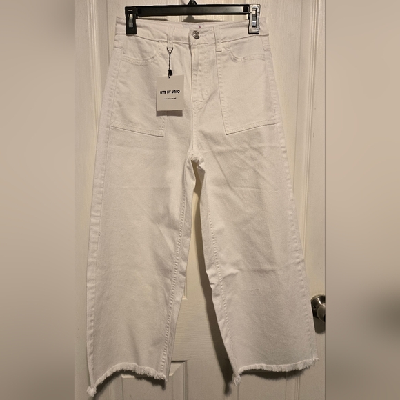 Litz Denim - NWT Uniq By Litz Jeans Women's Size 3 Color White Style #LP-41079